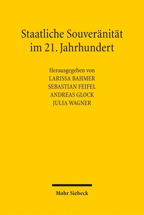 Produktbild: Staatliche Souver&auml;nit&auml;t im 21. Jahrhundert