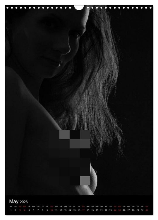 Produktbild: Erotic Silhouettes / UK-Version (Wall Calendar 2026 DIN A3 portrait), CALVENDO 12 Month Wall Calendar