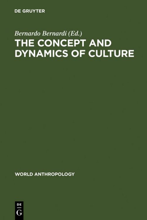Produktbild: The concept and dynamics of culture