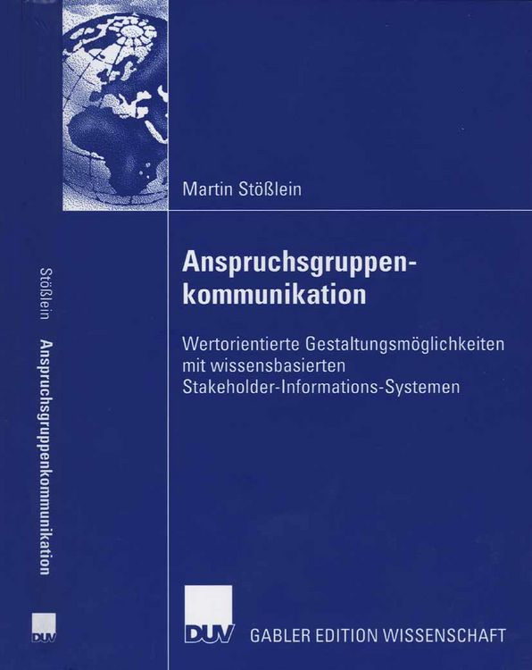 Produktbild: Anspruchsgruppenkommunikation