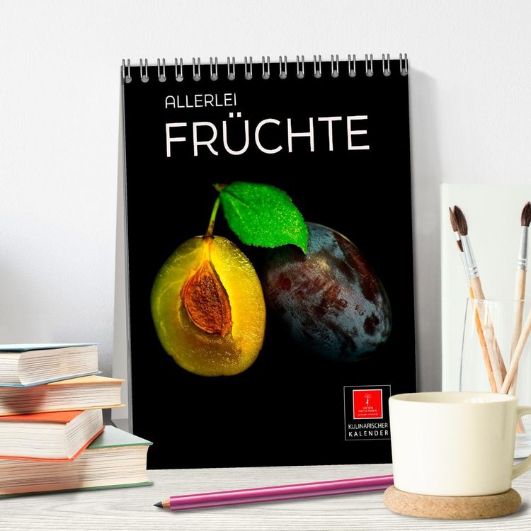 Produktbild: Allerlei Fr&uuml;chte (Tischkalender 2026 DIN A5 hoch), CALVENDO Monatskalender