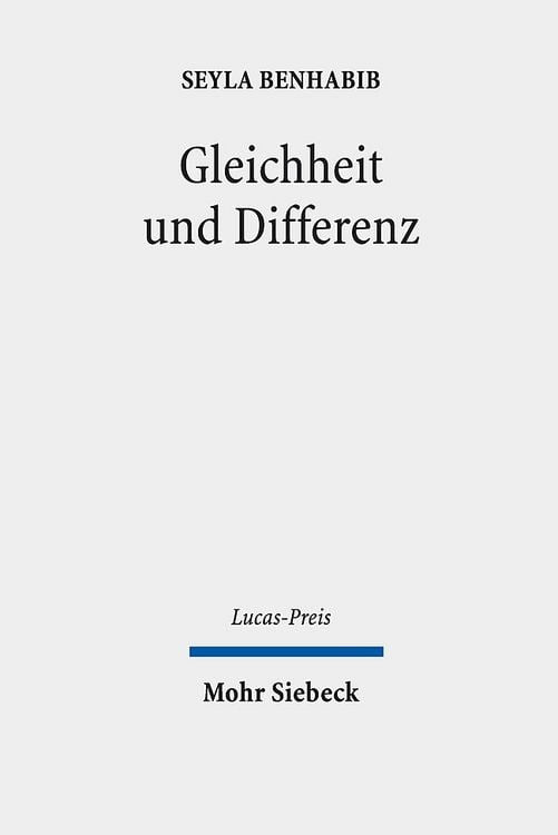 Produktbild: Gleichheit und Differenz