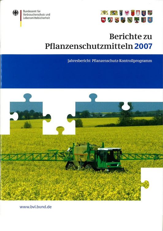 Produktbild: Berichte zu Pflanzenschutzmitteln 2007