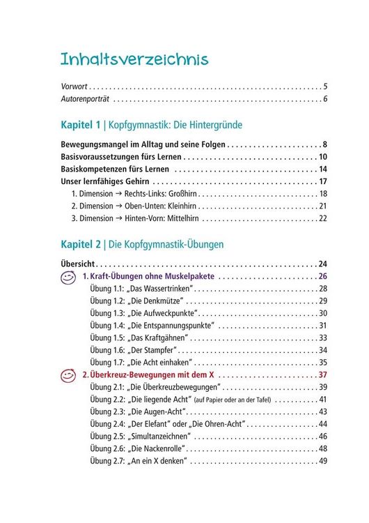 Produktbild: Praxisbuch Kopfgymnastik f&uuml;r Kinder