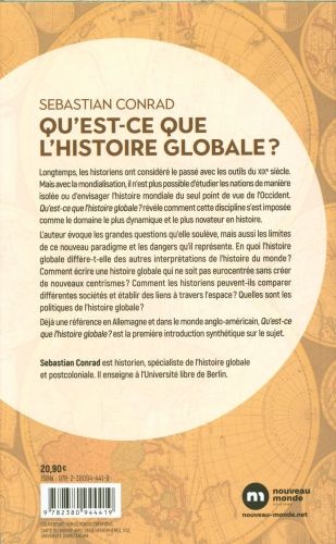 Produktbild: Qu'est-ce que l'histoire globale ?