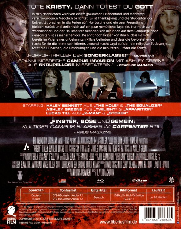 Produktbild: Kristy - Bloody Movies Collection