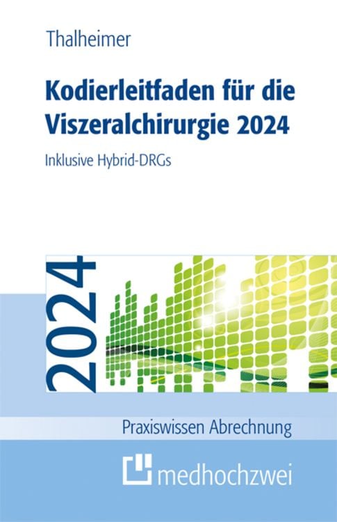 Produktbild: Kodierleitfaden für die Viszeralchirurgie 2024