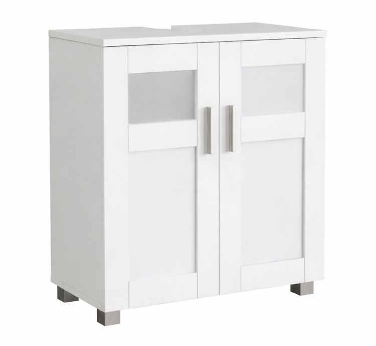 Produktbild: Holz Badschrank Badunterschrank Waschbecken Nilari