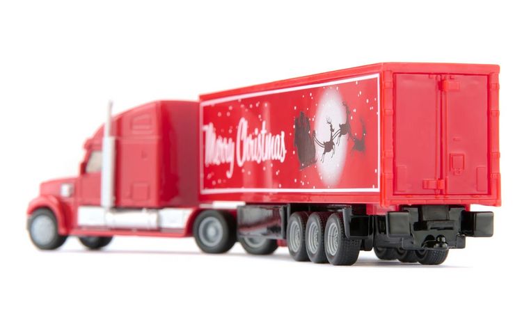 Produktbild: SIKU 1788 Freightliner Weihnachtstruck