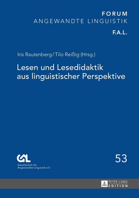 Produktbild: Lesen und Lesedidaktik aus linguistischer Perspektive