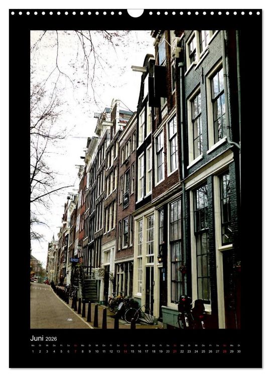 Produktbild: Amsterdam (Wandkalender 2026 DIN A3 hoch), CALVENDO Monatskalender