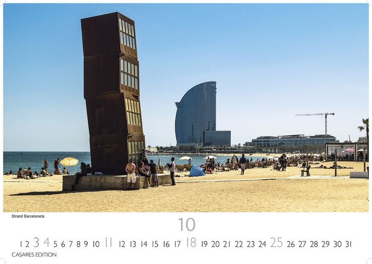 Produktbild: Barcelona Kalender 2026 – Wandkalender | Fotokalender Spanien 35x50cm - Foto. mit den schönsten Motiven, Sehenswürdigkeiten & Inspirationen"