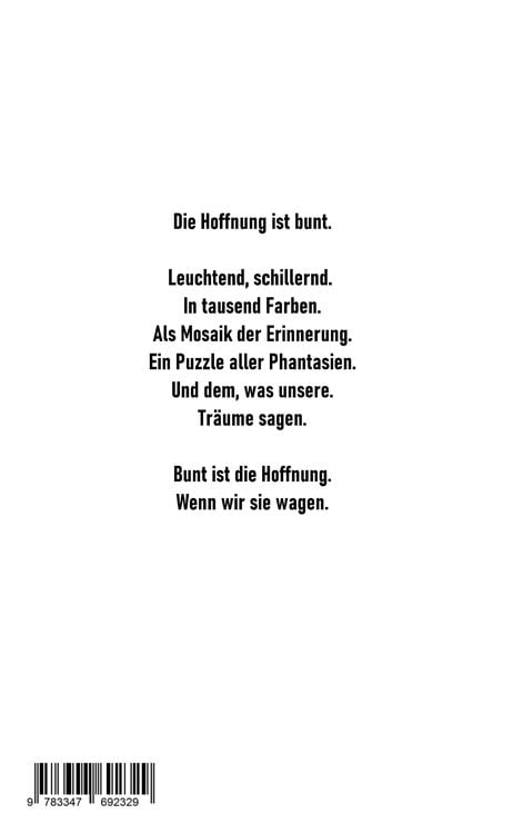 Produktbild: Die Hoffnung dieser Wirklichkeit