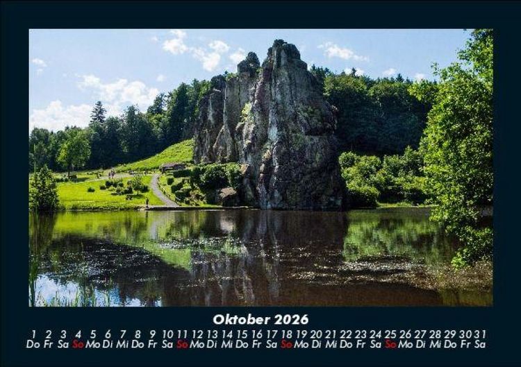 Produktbild: Die Seen der Erde 2026 Fotokalender DIN A5