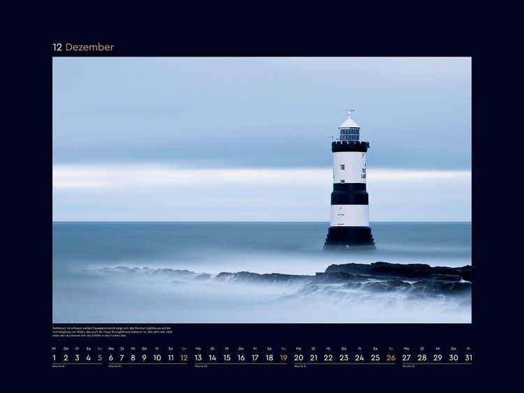 Produktbild: Leuchtt&uuml;rme - KUNTH Wandkalender 2027