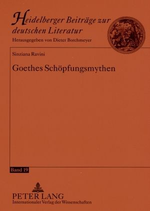 Produktbild: Goethes Schoepfungsmythen