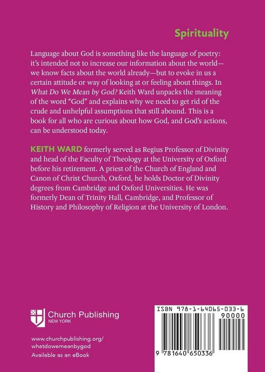 Produktbild: What Do We Mean by 'God'?