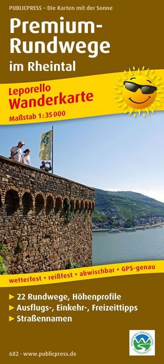 Produktbild: Premium-Rundwege im Rheintal