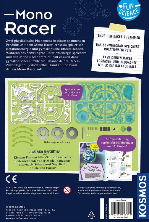 Produktbild: Fun Science Mono-Racer