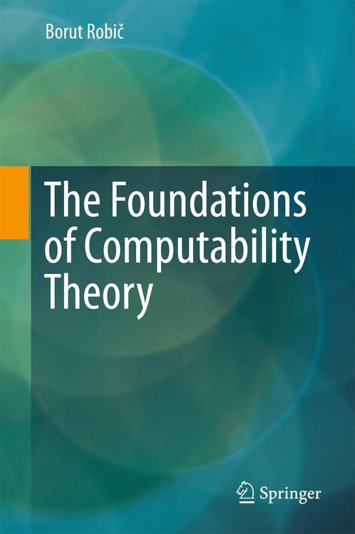 Produktbild: The Foundations of Computability Theory
