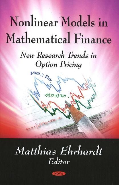 Produktbild: Nonlinear Models in Mathematical Finance