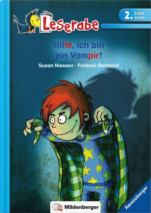 Produktbild: Leserabe - Hilfe, ich bin ein Vampir! - 2.Lesestufe