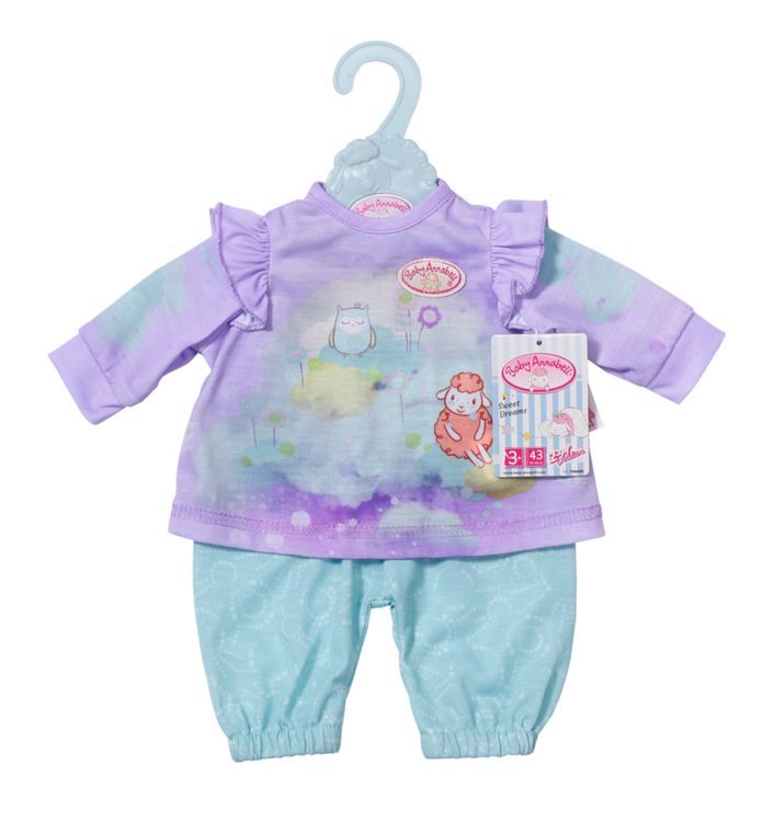 Produktbild: Baby Annabell Sweet Dreams Schlafanzug 43cm