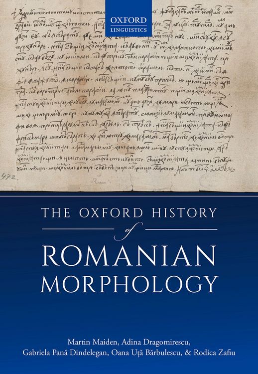 Produktbild: The Oxford History of Romanian Morphology