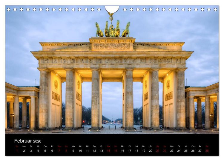 Produktbild: St&auml;dte und Sehensw&uuml;rdigkeiten in Deutschland (Wandkalender 2026 DIN A4 quer), CALVENDO Monatskalender
