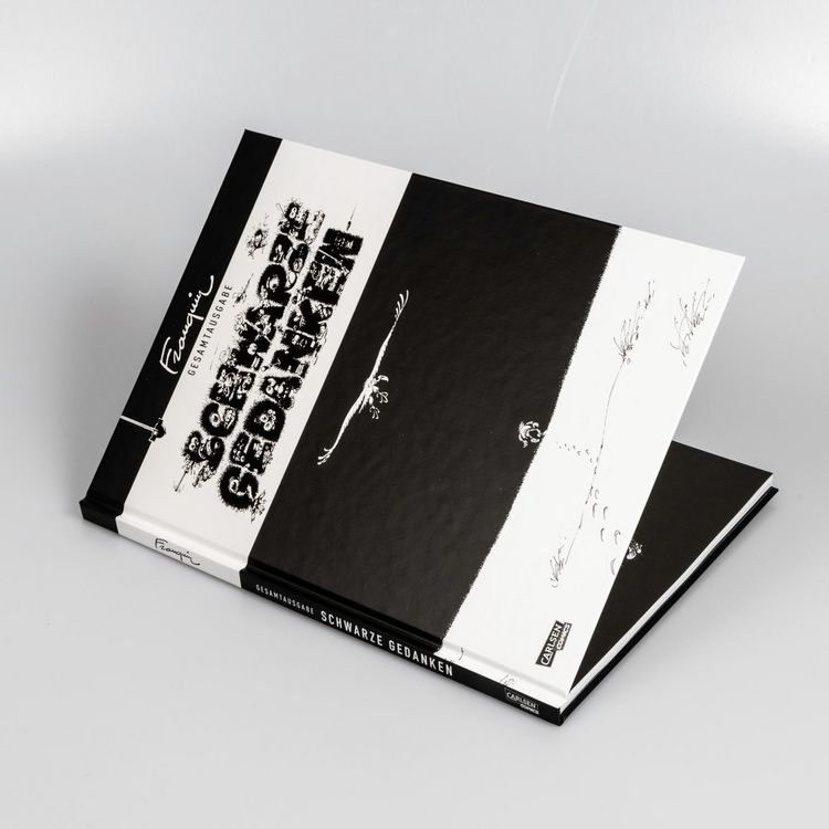 Produktbild: Schwarze Gedanken Gesamtausgabe (Hochwertige Jubil&auml;umsedition 100 Jahre Franquin)