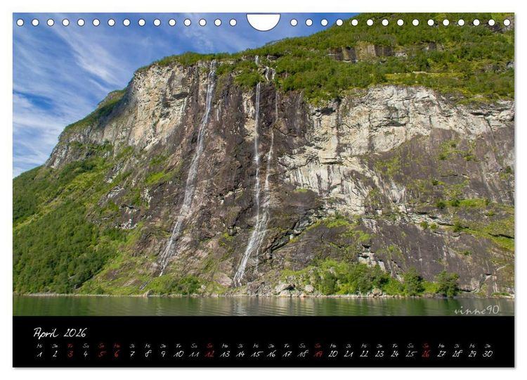 Produktbild: NORDISCH (Wandkalender 2026 DIN A4 quer), CALVENDO Monatskalender