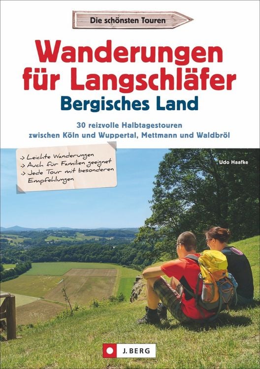 Produktbild: Wanderungen f&uuml;r Langschl&auml;fer Bergisches Land