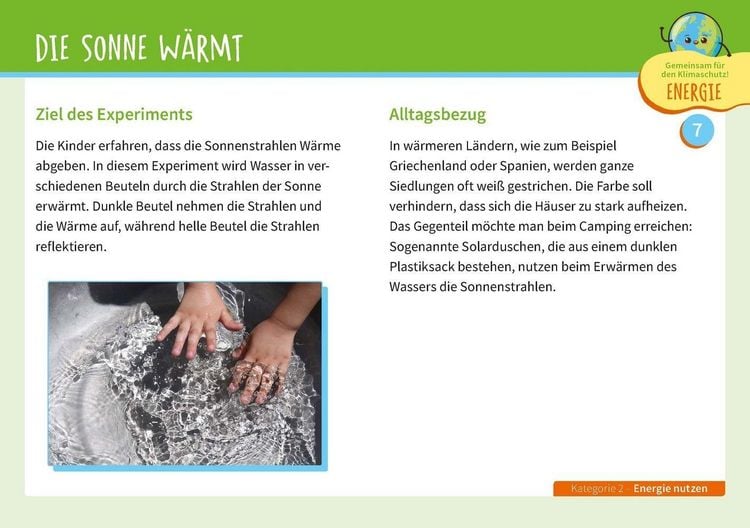 Produktbild: Gemeinsam f&uuml;r den Klimaschutz! Energie
