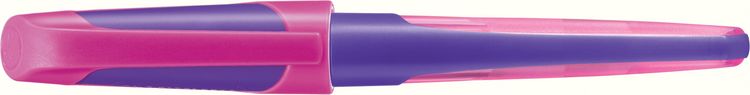 Produktbild: STABILO Schulf&uuml;ller mit Standard-Feder M -   EASYbuddy in lila/magenta - Schreibfarbe blau (l&ouml;schbar) - Einzelstift - inklusive Patrone