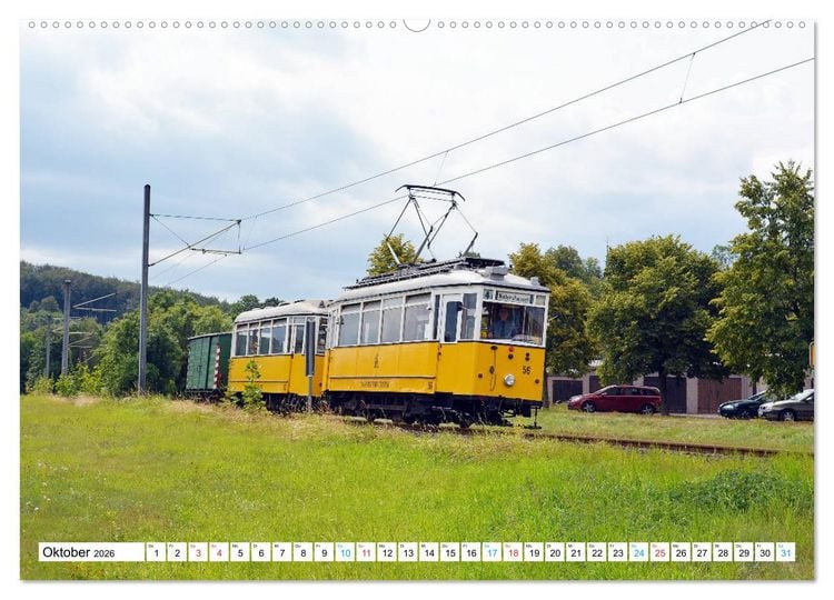Produktbild: Tram historisch (Wandkalender 2026 DIN A2 quer), CALVENDO Monatskalender