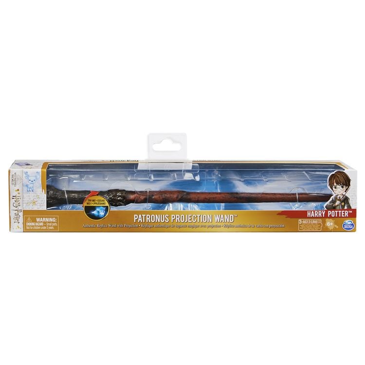 Produktbild: Wizarding World Harry Potter - Leuchtzauberstab von Harry Potter mit Patronus-Projektion, ca. 33 cm