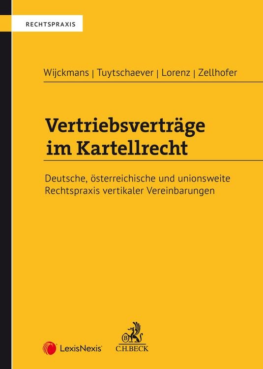 Produktbild: Vertriebsverträge im Kartellrecht