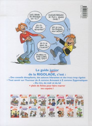Produktbild: Le guide junior de la rigolade