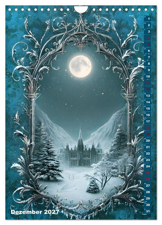 Produktbild: Umbrae Libri (Wandkalender 2027 DIN A4 hoch), CALVENDO Monatskalender