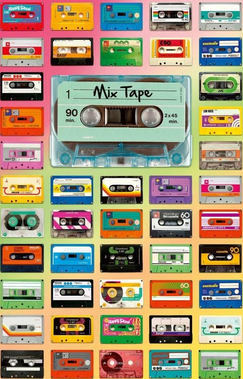 Produktbild: Puzzle Ravensburger Mix Tape Moment 200 Teile
