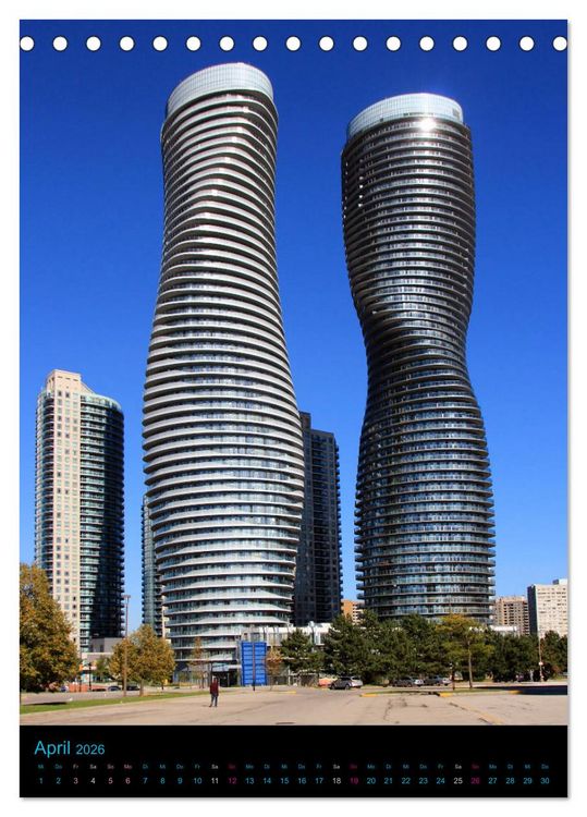 Produktbild: Toronto und Umgebung (Tischkalender 2026 DIN A5 hoch), CALVENDO Monatskalender