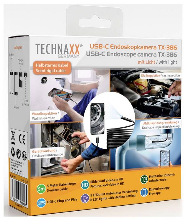 Produktbild: Technaxx 5427 Endoskop