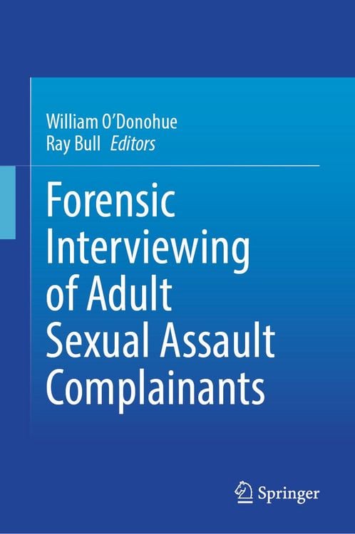Produktbild: Forensic Interviewing of Adult Sexual Assault Complainants
