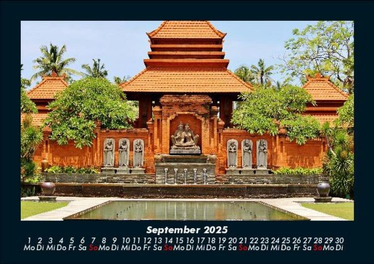 Produktbild: Bali 2025 Fotokalender DIN A5