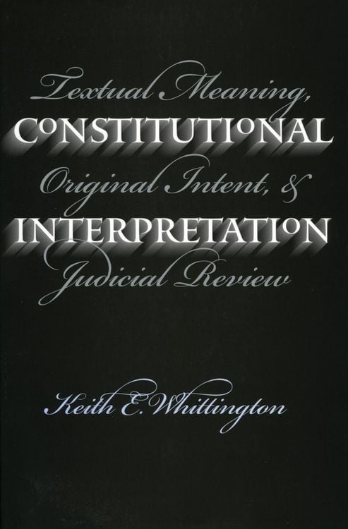 Produktbild: Constitutional Interpretation (PB)