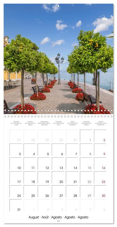 Produktbild: Lovely impressions from LAKE GARDA (Wall Calendar 2026 12 &times; 12 Inch) CALVENDO 12 Month Wall Calendar