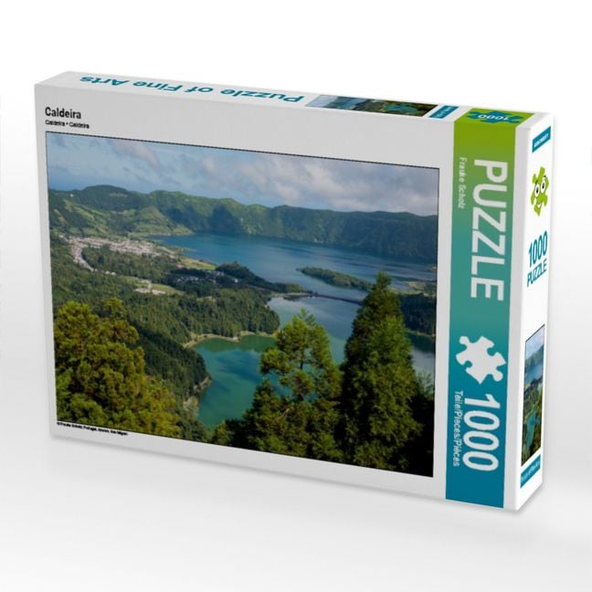 Produktbild: CALVENDO Puzzle Caldeira | 1000 Teile Lege-Gr&ouml;&szlig;e 64x48cm Foto-Puzzle f&uuml;r gl&uuml;ckliche Stunden