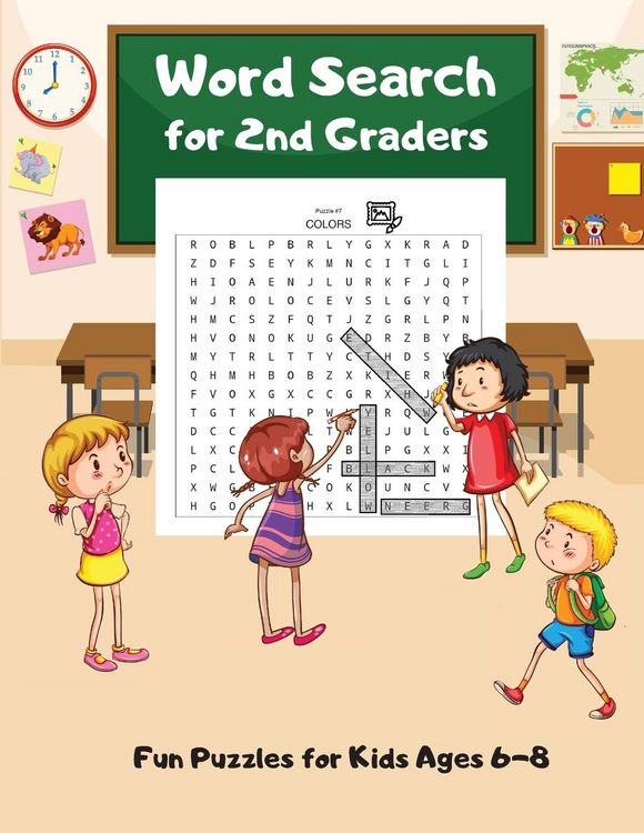 Produktbild: Word Search For 2nd Graders