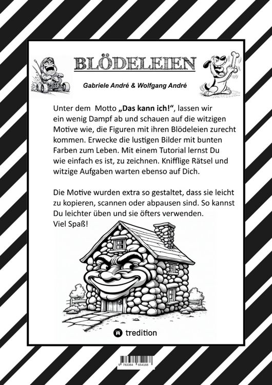Produktbild: Craftbook - Lustige Ausmalmotive - Tutorial - Knifflige R&auml;tsel - Aufgaben - Story Telling - Wissenswertes &uuml;ber Schabernack - Vorlagen