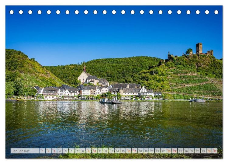 Produktbild: Beilstein - das "Rothenburg" der Mosel (Tischkalender 2027 DIN A5 quer), CALVENDO Monatskalender